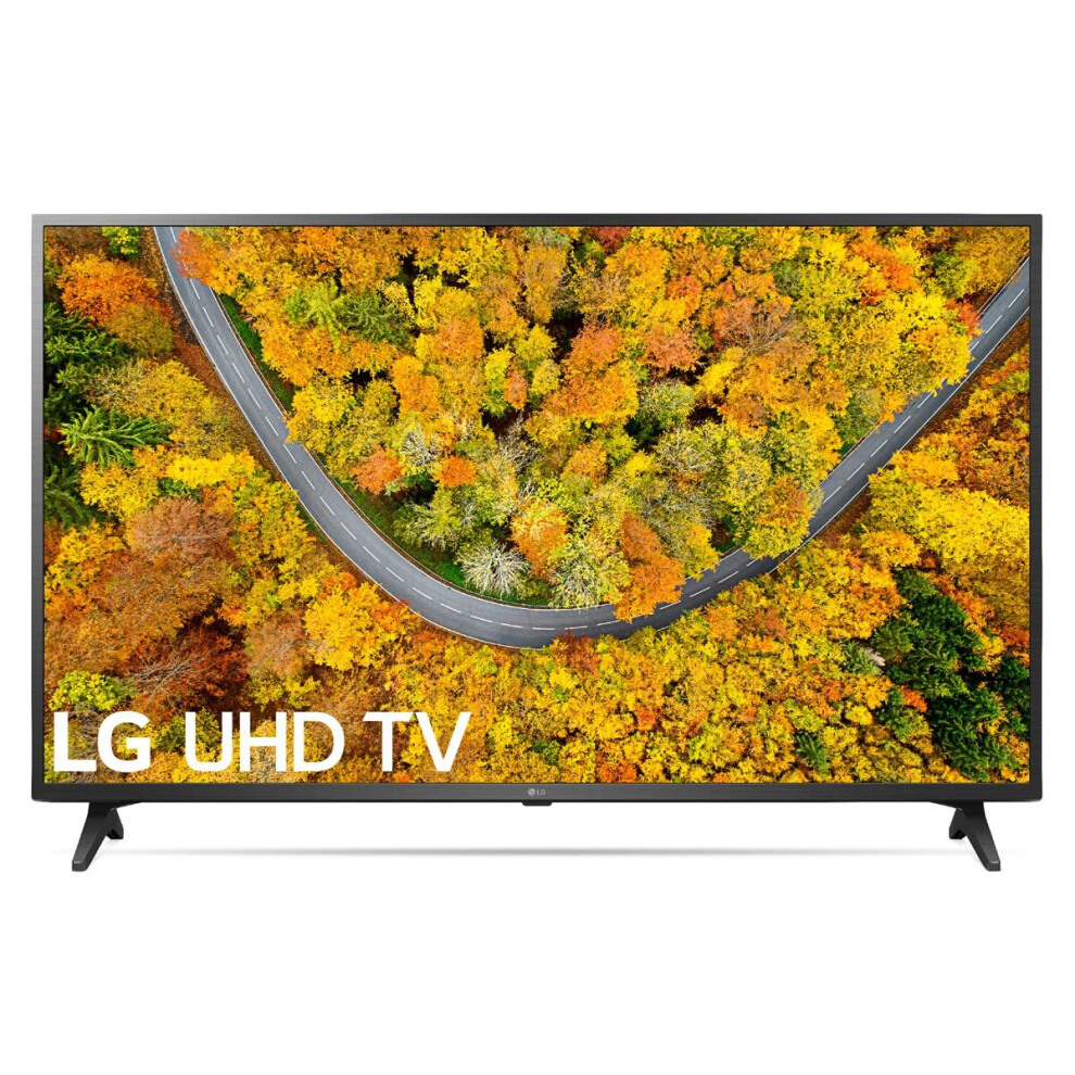 LG 43UP75006LF 43 inch 4K UHD HDR Smart LED TV (2021 Model) with Freeview Play, Prime Video, Netflix, Disney+, Google Assistant and Alexa compatible 