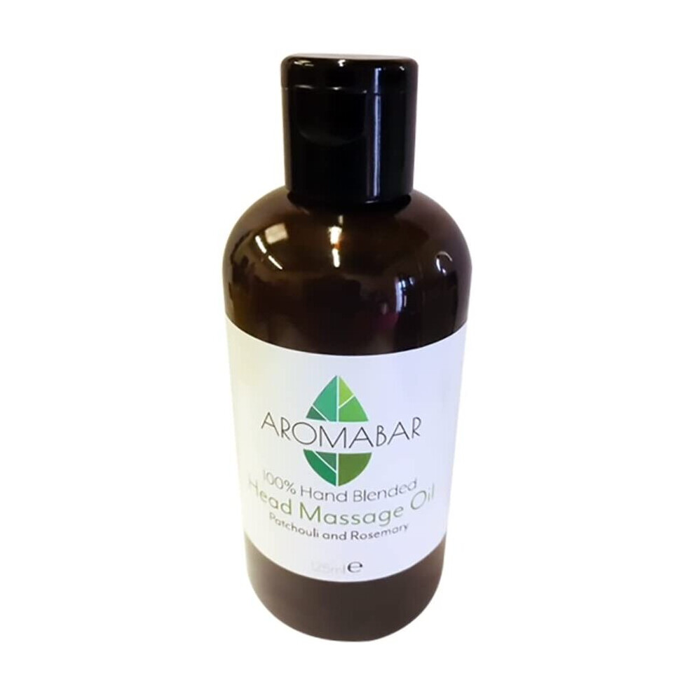 Aromabar Lavender Head & Scalp Massage Oil 125Ml Natural Oils With & Rosemary