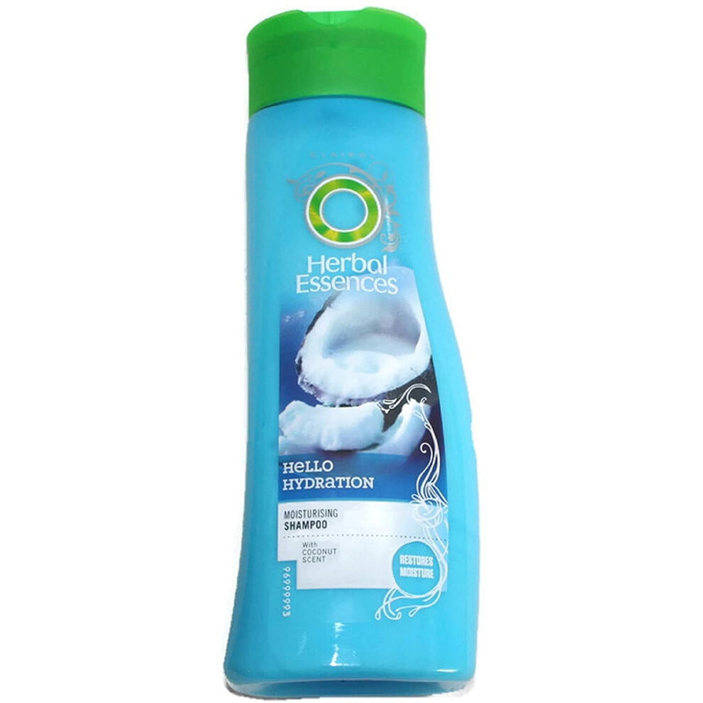 Herbal Essences Hello Hydration Set Shampoo & Conditioner with Coconut Scent. Bundle 200 ml each