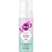 VO5 Natural Volume Foam Mousse 150ml