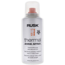 Thermal Shine Spray by Rusk for Unisex - 4.4 oz Hair Spray