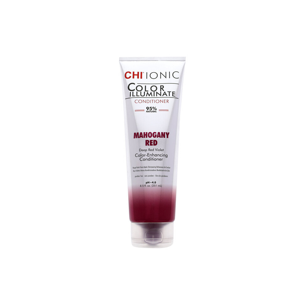 Ionic Color Illuminate Conditioner - Mahogany Red by CHI for Unisex - 8.5 oz Hair Color