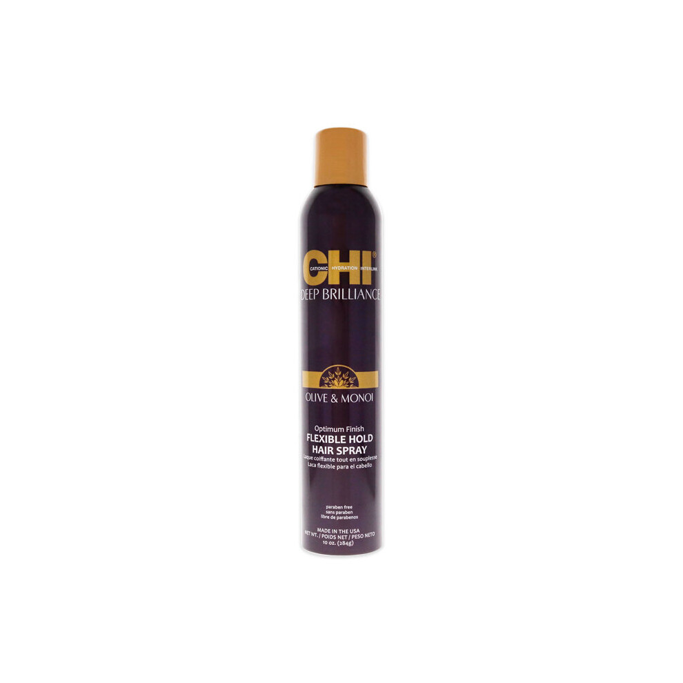 Photos - Hair Styling Product CHI Deep Brilliance Optimum Flexible Hold Hair Spray by  for Unisex - 10 oz Hair Spray 
