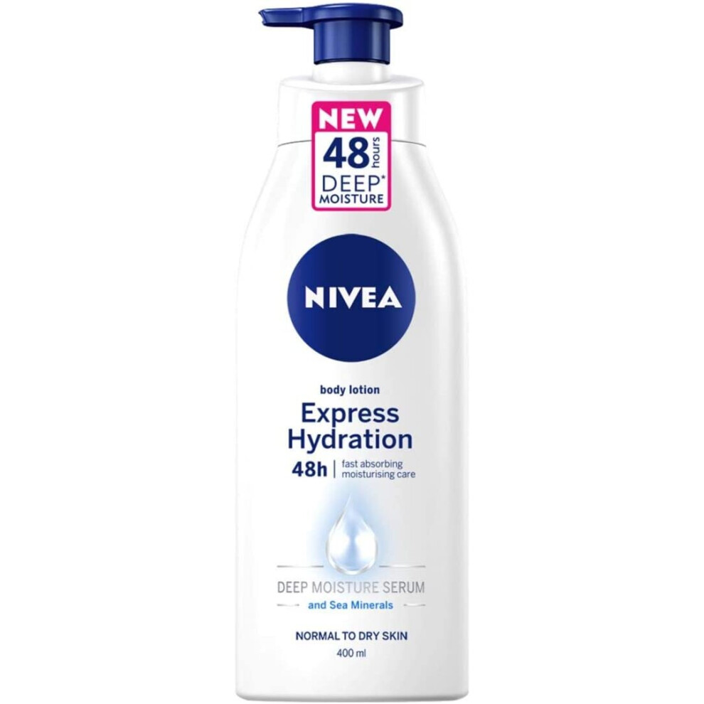 Nivea Express Hydration Body Lotion 400Ml