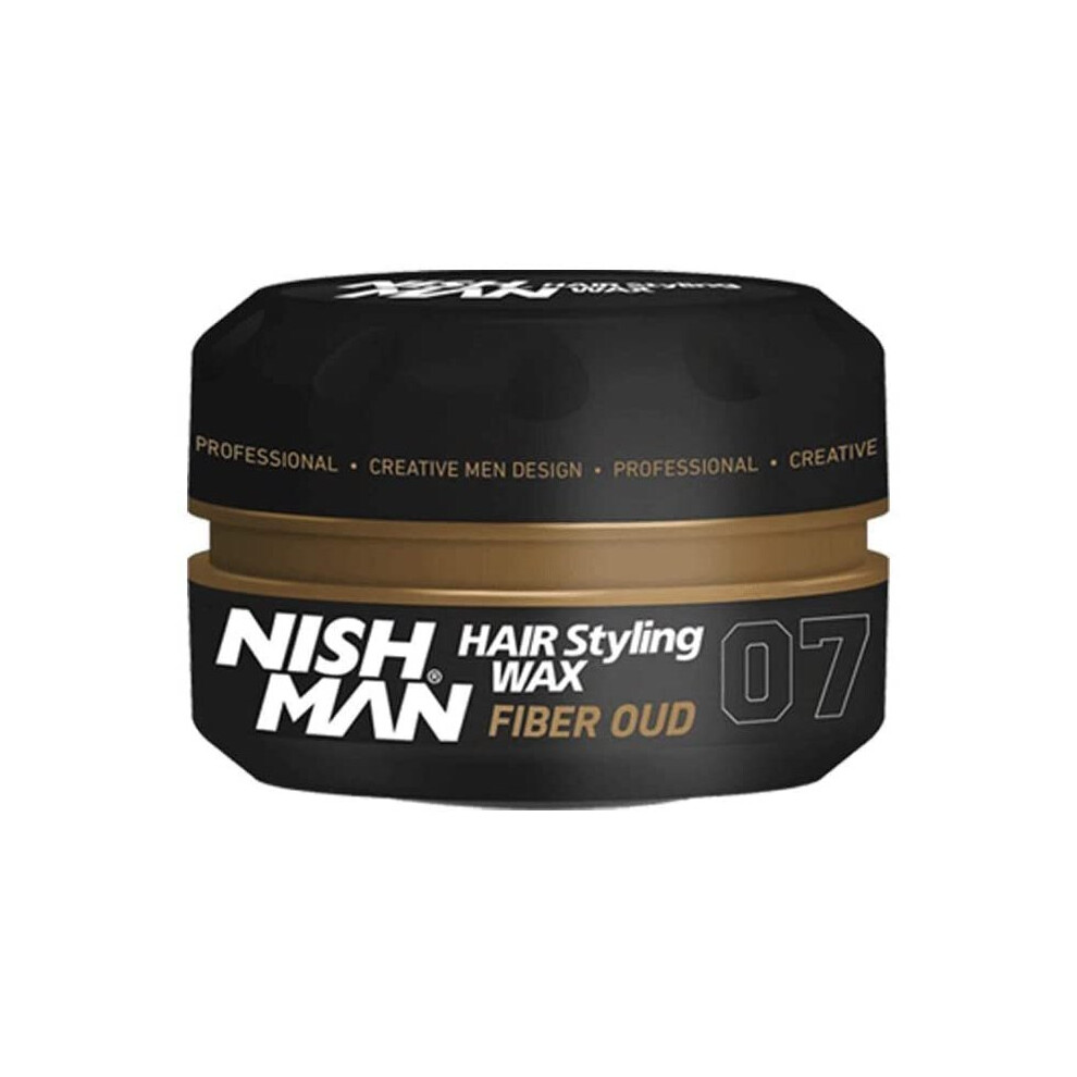 Nish Man Hair Styling Gel Wax, Gold, 150 millilitre