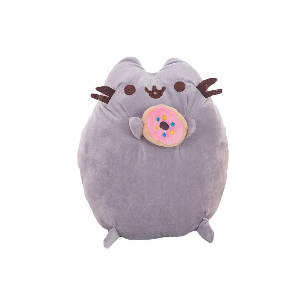 (Doughnuts 18cm/7in) The Cat Doughnut Pusheen Stuffed Animals Cookie Plush Soft Toys Kids Gifts
