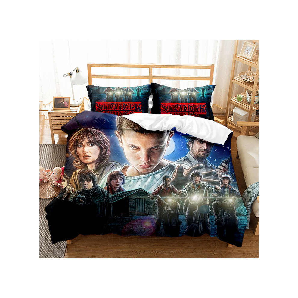 (Style 06, Single) Stranger Things Single Double King Duvet Cover