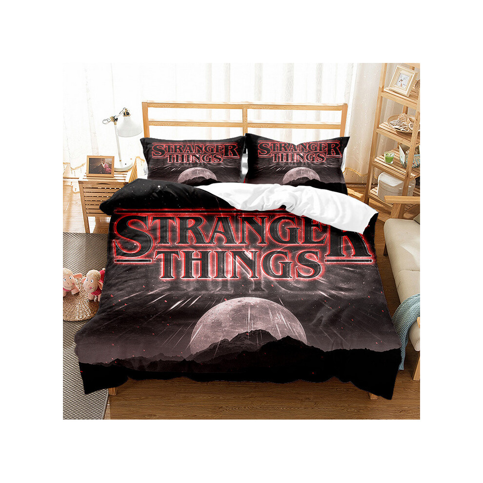 (Style 12, King) Stranger Things Single Double King Duvet Cover