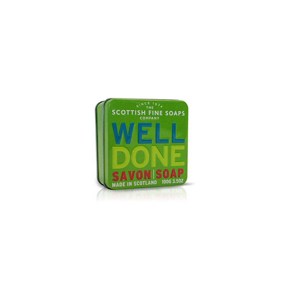 Well Done Soap in a Tin
