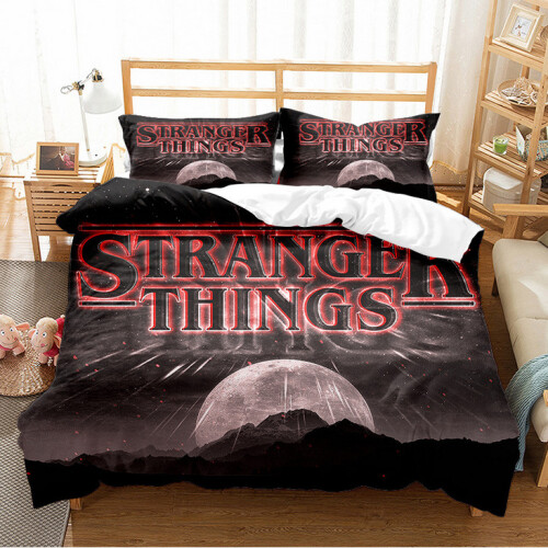 (Style 12, Single) Stranger Things Single Double King Duvet Cover