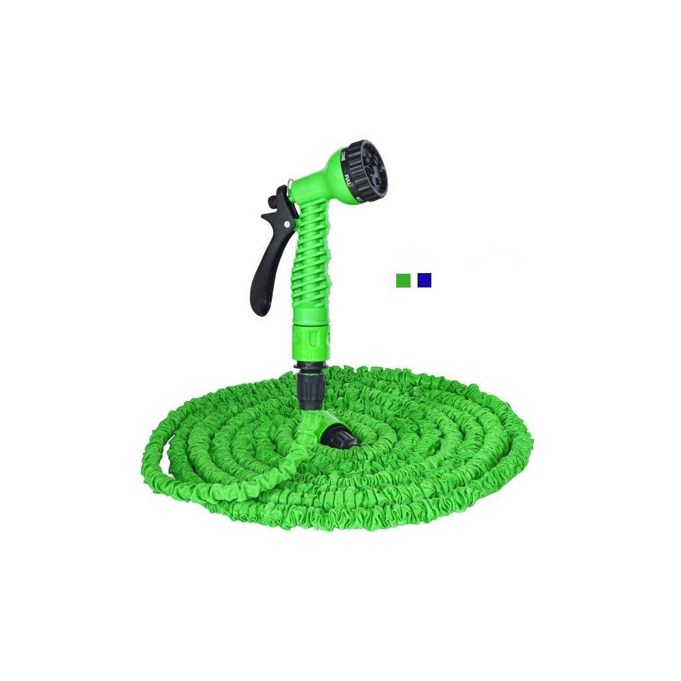 (Green, 100FT) Leaper Expanding Garden Hoses Pipe