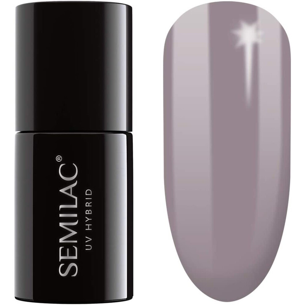 Semilac Gel Nail Polish | Long Lasting And Easy To Apply | Perfect For Home And Professional Manicure And Pedicure - 140 Little Stone Gel Nail Polish,