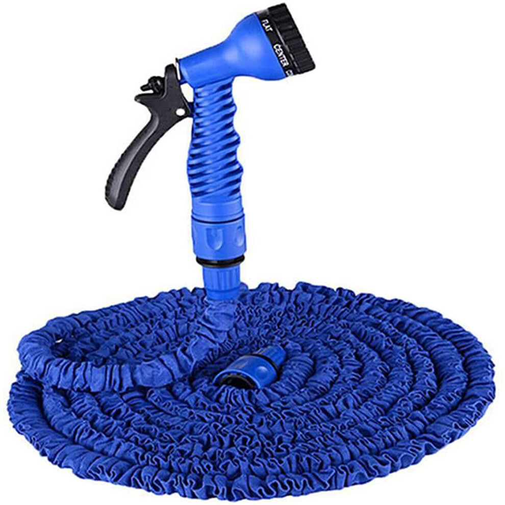 (Blue, 25FT) Leaper Expanding Garden Hoses Pipe