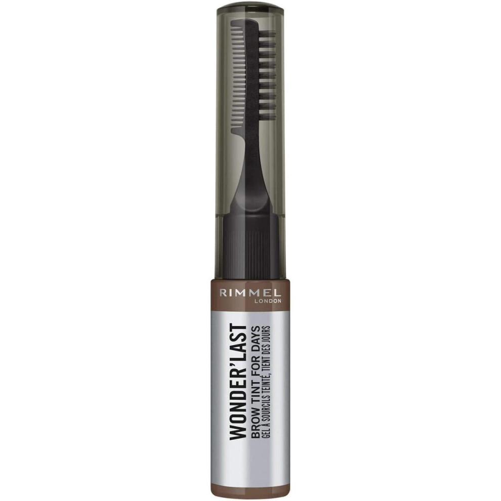 Rimmel London Wonder'Last Brow Tint for Days, Medium Brown, 4.5ml