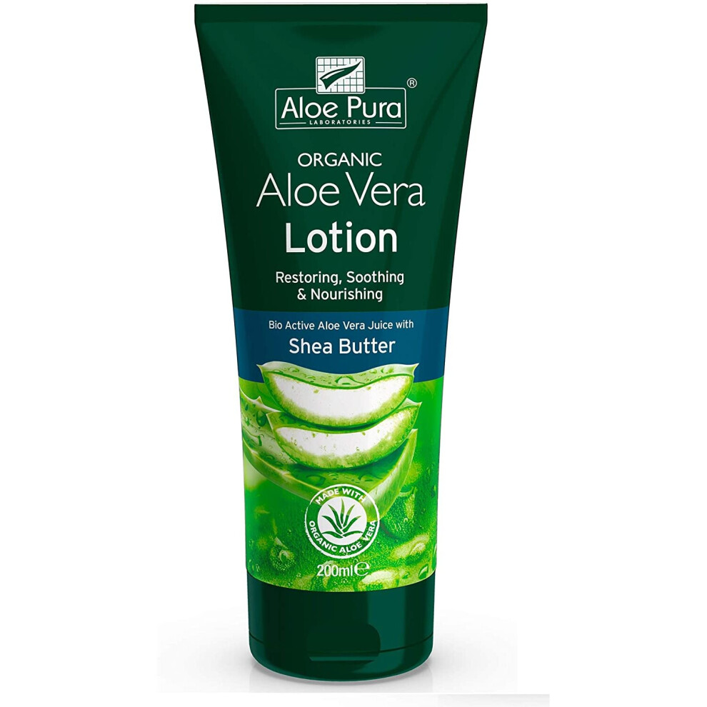 (Pack Of 2) Organic Aloe Vera Lotion | ALOE PURA