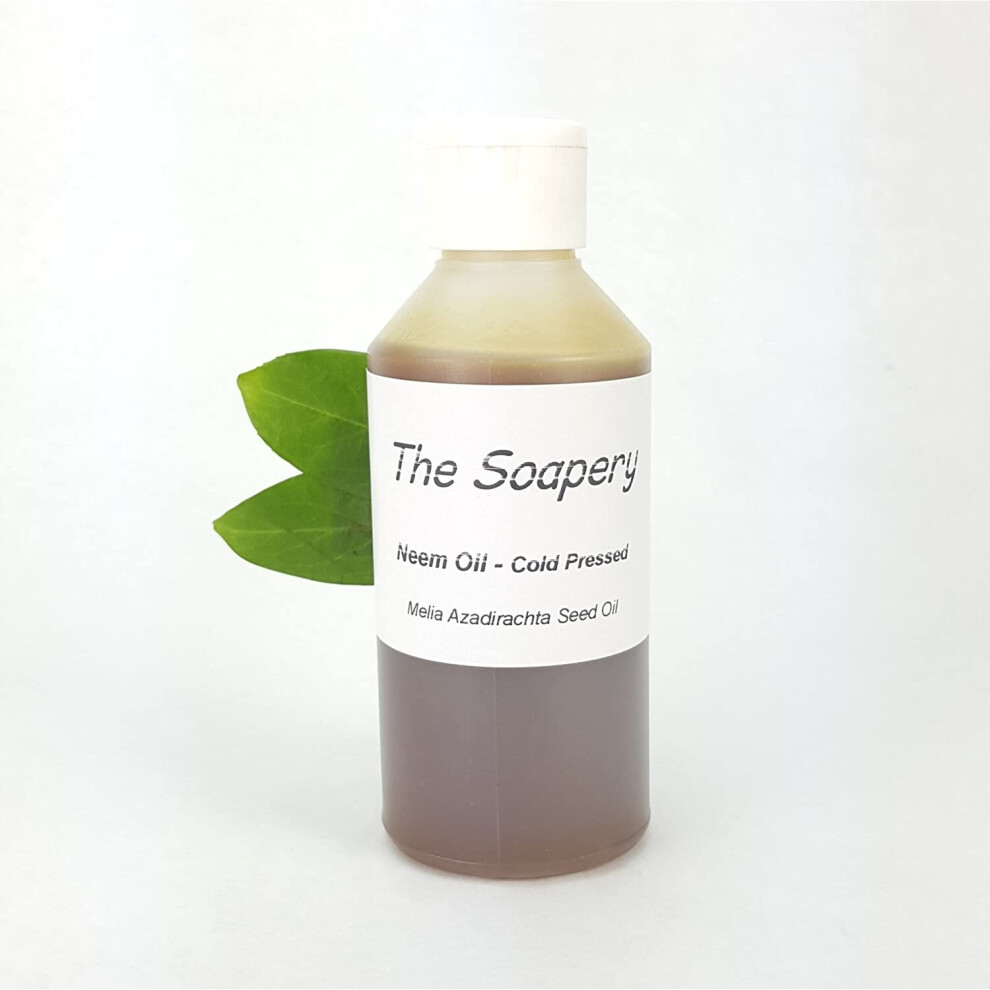 Thesoapery Neem Oil 250Ml - Cold Pressed, Virgin, Unrefined - 100% Natural