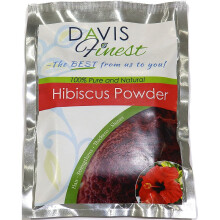 Davis Finest Hibiscus Powder for Hair Growth Deep Shine Conditioner Hair-Mask - Natural Anti-Ageing Rejuvenating Skin Tightening Face Brightening