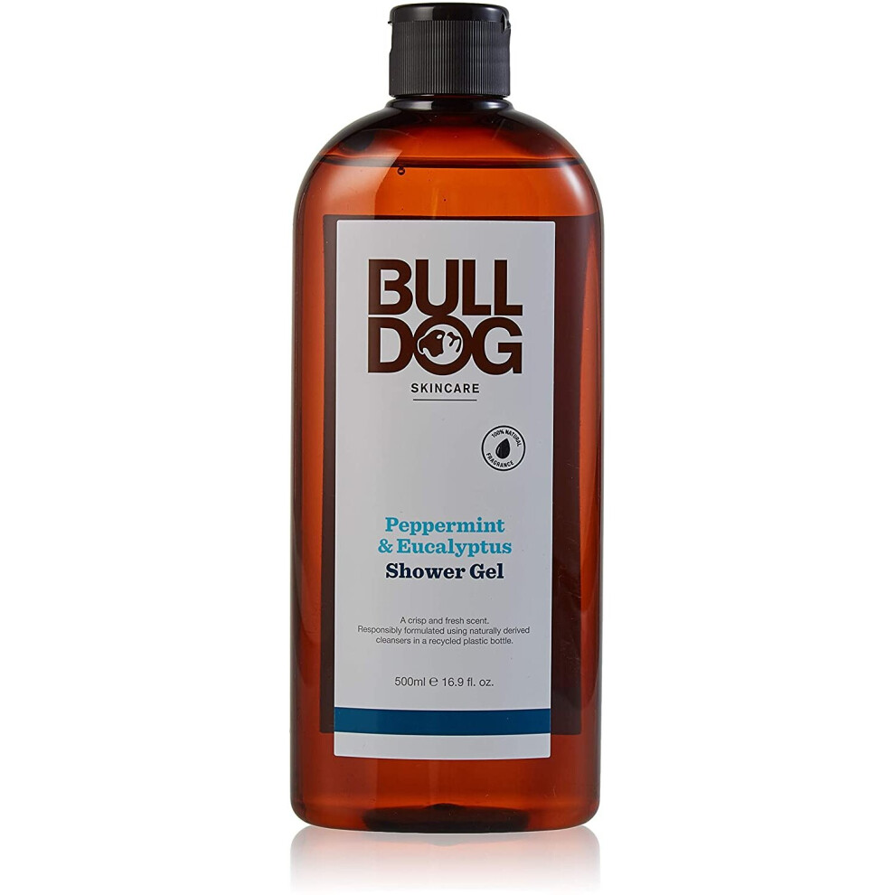 Bulldog Skincare Bulldog - Peppermint & Eucalyptus Shower Gel 500Ml