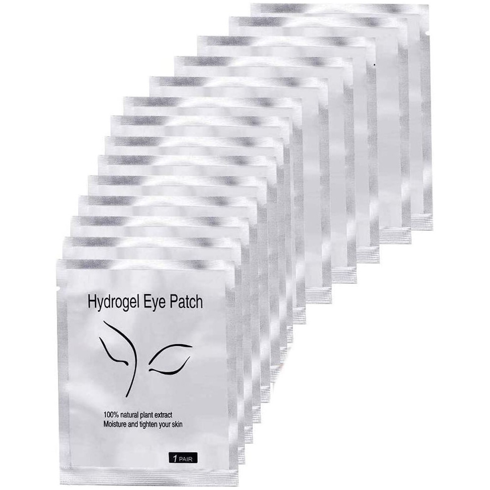 Yorgewd 100 Pairs Under Eye Gel Pads Eyelash Extension Pads Lints Free Eyelash Patches For Pro Salon & Individual Eyelash