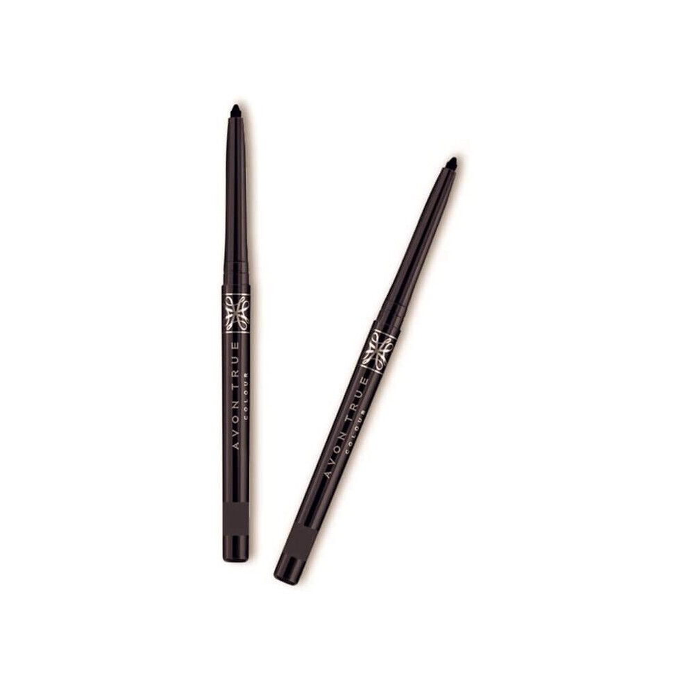 Glimmerstick Green 2 X Avon Waterproof Eyeliner Emerald - No Need To Sharpen