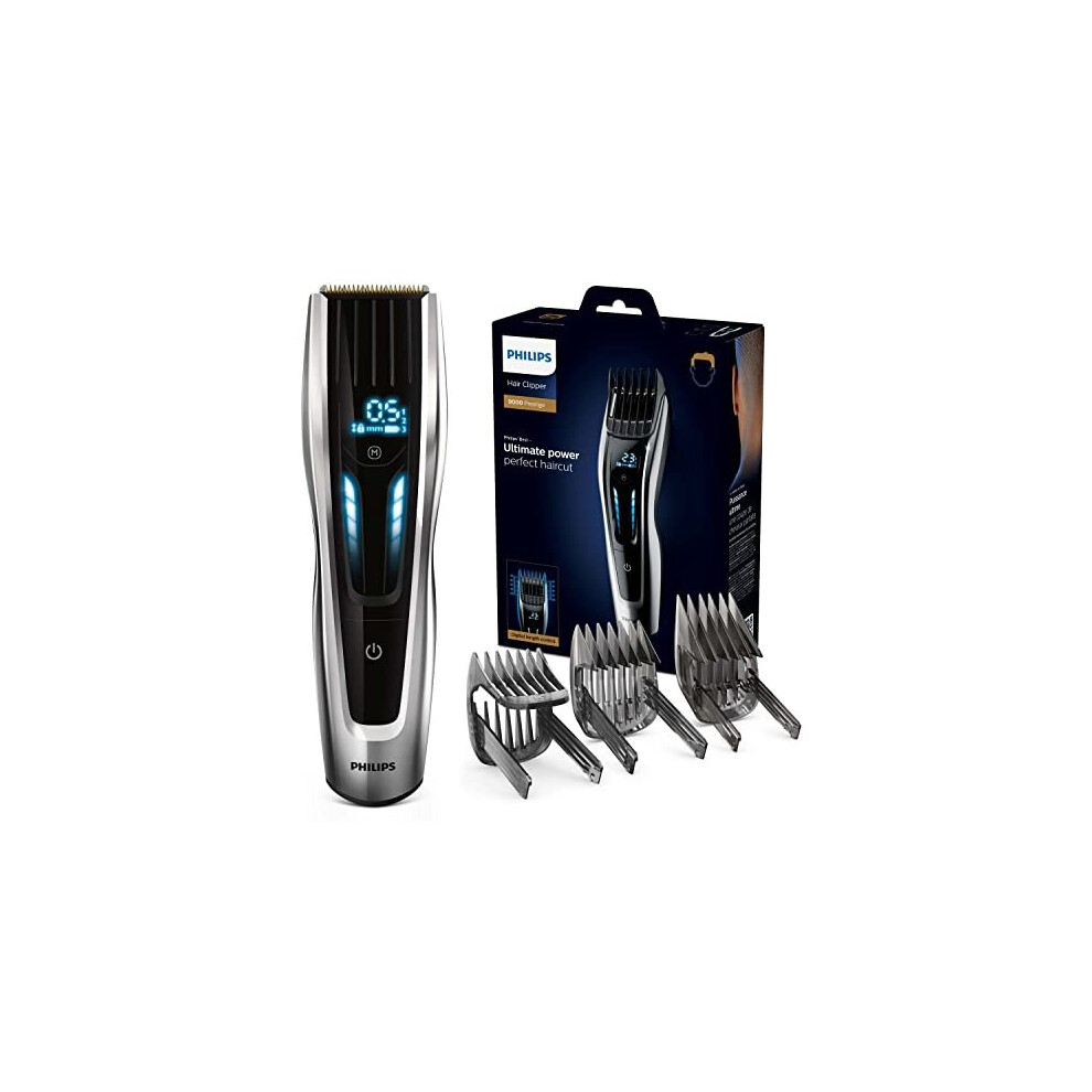 Philips Hair Clipper Series 9000 With Digital Swipe Interface (Model Hc9450/15)