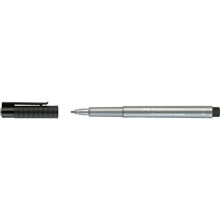 Faber-Castell Pitt Bullet Tipped Artist Brush Pen - Metallic Silver