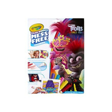 Crayola Trolls 2, Color Wonder Mess Vrije Kleurpagina's & Markers, Cadeau voor Kinderen, Leeftijd 3-6