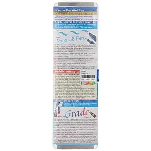 Pilot Pilot Parallel 4-Nib Calligraphy Pen Set, Includes Ink Cartridges 1