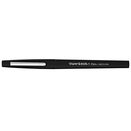 Paper Mate Paper Mate Flair Felt Tip Pens | Medium Point (0.7mm) | Black | 5 Count 1