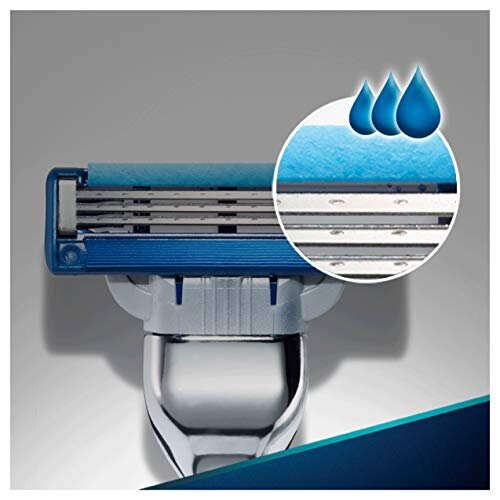 Gillette Gillette Mach3 Turbo Razor Replacement Blades (Pack of 8) 1