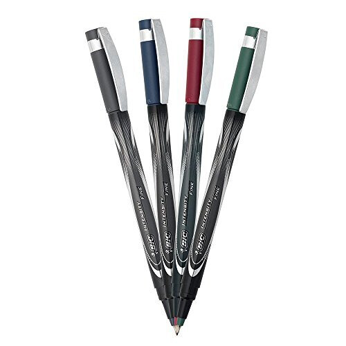 BIC BIC Atlantis Retractable Ball Point Pen, 1.6mm, Bold Point, Black Ink (12-Count) 2