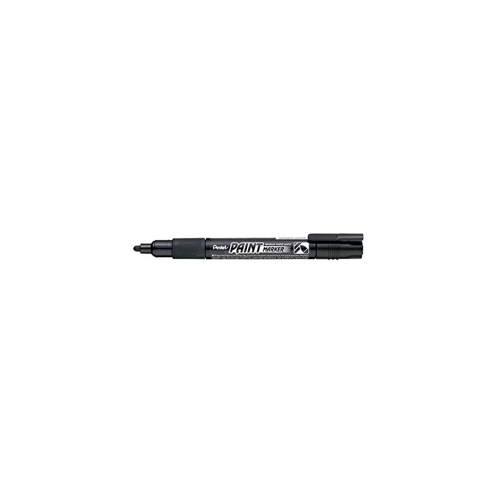 Pentel Cellulose Paint Marker - Medium Bullet Tip - Mmp20 - Single - Black