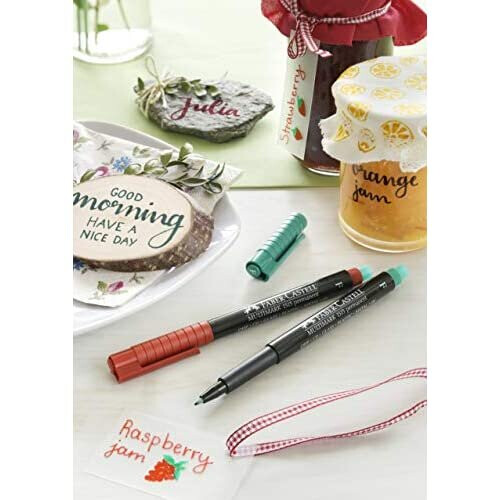 Faber-Castell Faber-Castell Medium Tip Permanent Multimark (Set of 4) 1