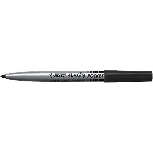 BIC BIC 1445 Con Pocket Permanent Marker - Black 2