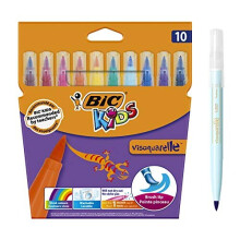 BIC Kids Visaquarelle Colouring Pens 10 Pack