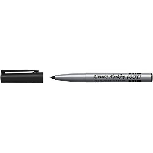 BIC BIC 1445 Con Pocket Permanent Marker - Black 1