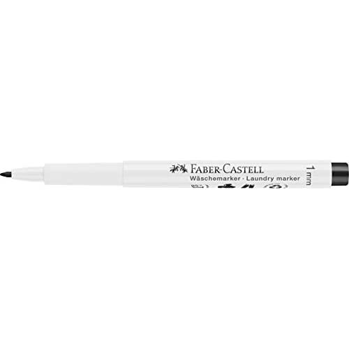 Faber-Castell FABER CASTELL sort tekstilmarkeringspen 1