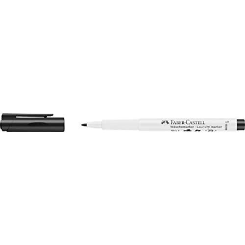 Faber-Castell FABER CASTELL sort tekstilmarkeringspen 2