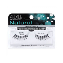 Ardell Natural Demi Pixies Black Eyelashes Enhances the appearance for a natural look.