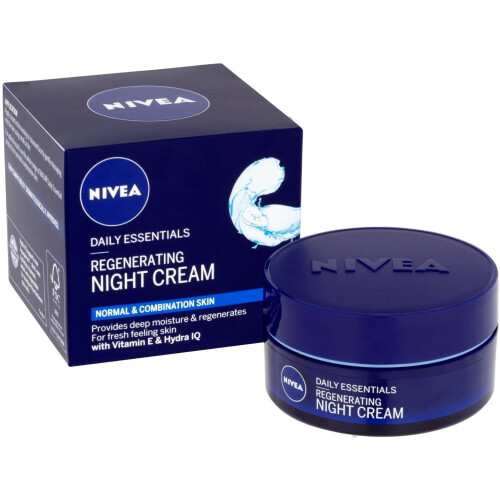 NIVEA Nivia Daily Essentials Regenerating Face Night Cream, 50ml 2