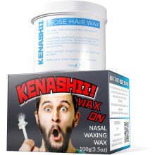 Wax On. Nasal Waxing Wax by Kenashii. 100g. Wax Only, Applicators Sold Separately. Wax That Nose Beard