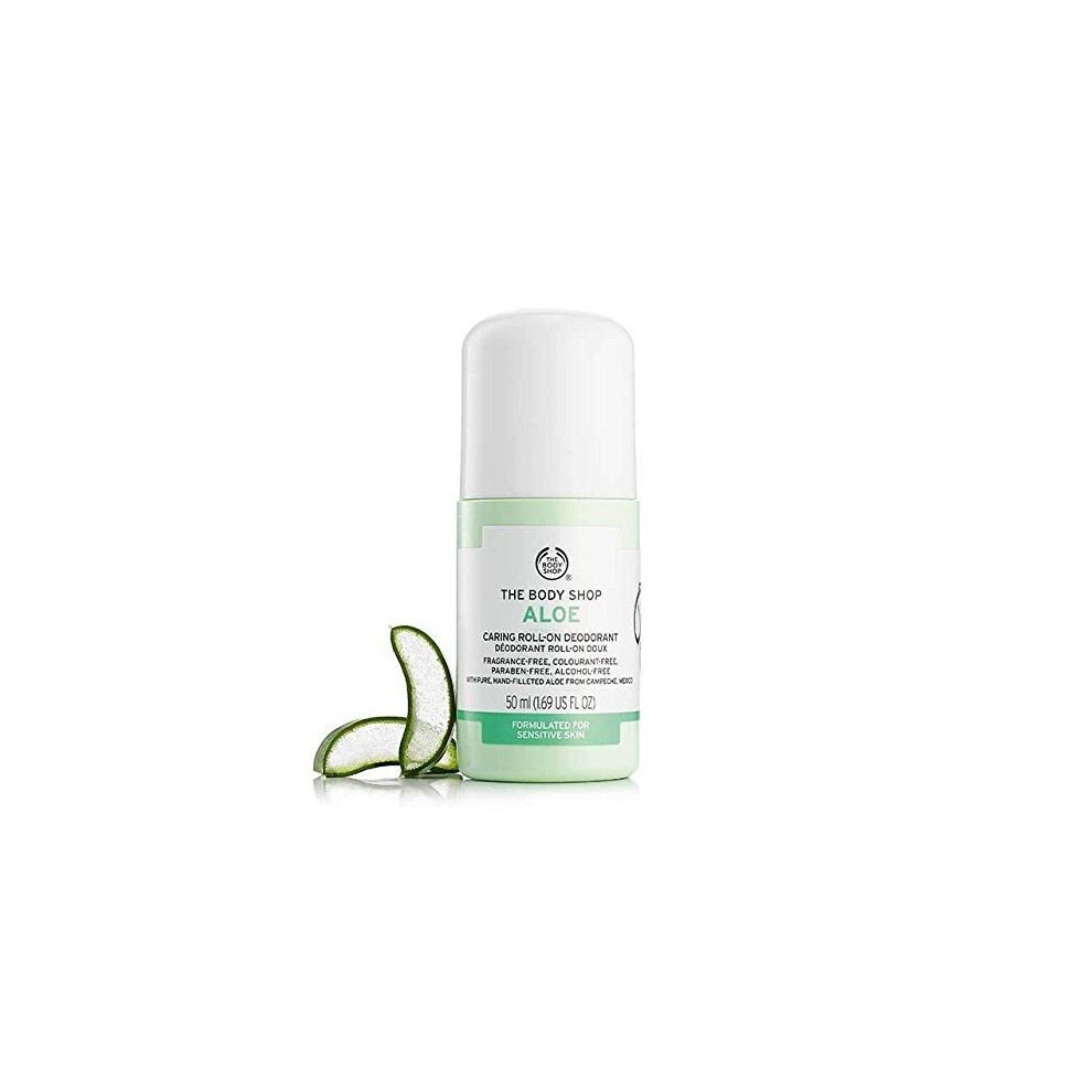 The Body Shop Aloe Caring Roll-On deodorant | Pick up our extra gentle aloe deodorant for a soothing, fresh feel. Perfect for those with sensitive