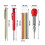 Deep Hole Solid Carpenter Pencil Marker Kit Woodworking Marking Mechanical Tool 5