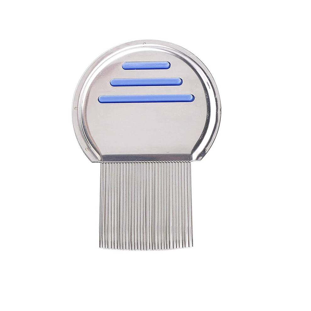 New Lice Treatment nit Comb with Stainless Steel Metal for lice and nits removal comb for head lice comb
