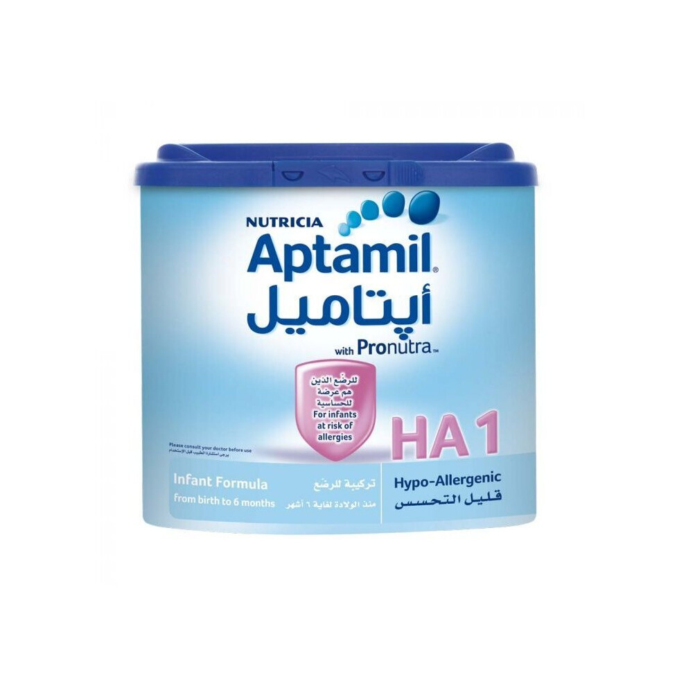 Milupa Aptamil HA 1 - Infant Formula for Sensitive Digestion (400g)