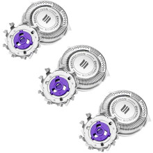 3 Pack Replacement Shaver Heads for Philips Norelco HQ8 PT720 PT725 PT815 PT860 AT890 AT899 AT750 Series, Men Electric Shaving Heads Blades Trimmer