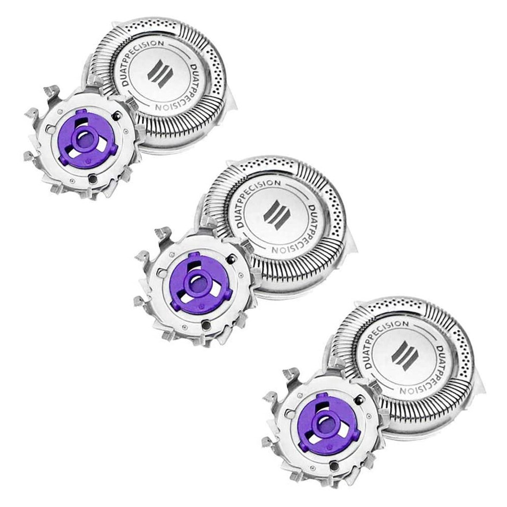 Xnfive 3 Pack Replacement Shaver Heads For Philips Norelco Hq8 Pt720 Pt725 Pt815 Pt860 At890 At899 At750 Series, Men Electric Shaving Heads Blades Trimmer