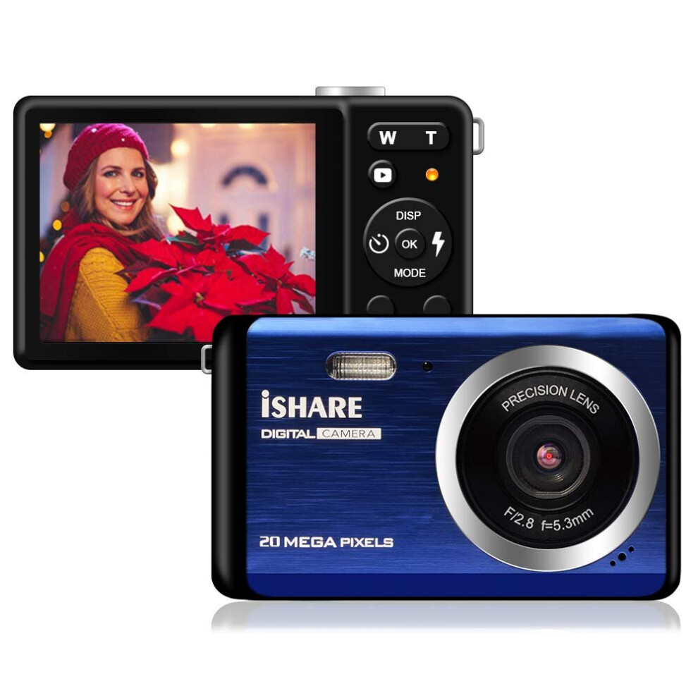 Mini Digital Camera For Photography With 2.8 Inch Lcd 8X Digital Zoom, 20Mp Hd Digital Camera Rechargeable Point And Shoot Camera,Indoor Outdoor For K 614823758934