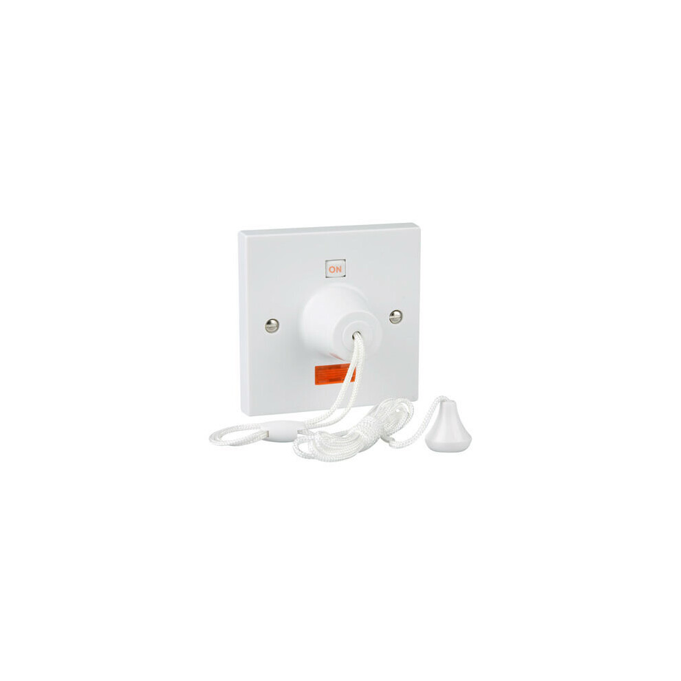 Scholmore Click Prw211 Shower Ceiling Pull Cord Switch 50A Dp Isolator Switch