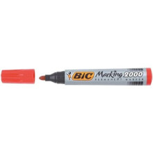 BIC 2000 Permanent 820913 Mark Point Red